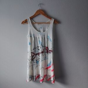 Crystal Rock Graphic Tank Top